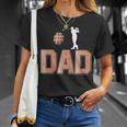 Number One Golf Dad 1 Father Golfing Grandpa Unisex T-Shirt Gifts for Her