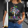 Hispanic Heritage Month Latino Tree Flags All Countries T-Shirt Gifts for Her