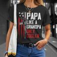 Papa Like A Grandpa Cooler Gun Right Owner Ar15 Fathers Day Gift For Mens Unisex T-Shirt Gifts for Her