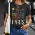 Paris France Paris Vacation Eiffel Tower Paris Souvenir T-Shirt Gifts for Her