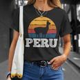 Peru Vicuna Peruvian Vintage T-Shirt Gifts for Her