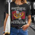 Peruvian Wedding Republic Of Peru Married Heritage T-Shirt Gifts for Her