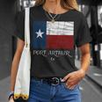 Port Arthur Tx Texas Flag City State T-Shirt Gifts for Her
