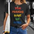 Pride Gay Lesbian Lgbtq Funny Religious Faith Unisex T-Shirt Gifts for Her