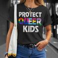 Protect Queer Youth Lgbt Awareness Gay Lesbian Pride Unisex T-Shirt Gifts for Her