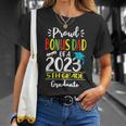 Proud Bonus Dad Of A Class Of 2023 5Th Grade Graduate Unisex T-Shirt Gifts for Her