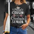 Proud Cousin Of Cheerleader Senior 2024 Senior Cheer Cousin T-Shirt Gifts for Her