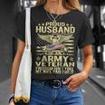 Proud Husband Of An Army Veteran Spouse Freedom Isn't Free T-Shirt Gifts for Her