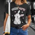 Rabbit Mum With Rabbit Easter Bunny Gift For Women Unisex T-Shirt Gifts for Her