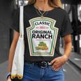 Ranch Sauce Green Salad Dressing Halloween Costume Matching T-Shirt Gifts for Her