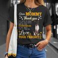 Rat Terrier Dear Mommy Thank You For Being My Mommy Unisex T-Shirt Gifts for Her