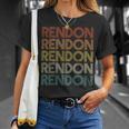 Rendon Vintage Retro T-Shirt Gifts for Her