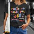 Retro Tomorrow Needs You 988 Suicide Prevention Awareness T-Shirt Gifts for Her