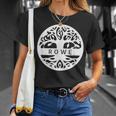Rowe Personalized Irish Name Celtic Tree Of Life Unisex T-Shirt Gifts for Her