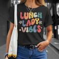 School Lunch Lady Vibes Back To School Cafeteria Crew T-Shirt Gifts for Her