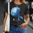 Sea Nettle Jellyfish Diving Underwater Beauty T-Shirt Gifts for Her
