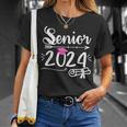Senior 2024 Class Of 2024 Graduation Or First Day Of School T-Shirt Gifts for Her