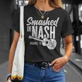 Smashed In Nash Drinking Party T-Shirt Gifts for Her