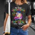 So Long Kindergarten Look Out 1St Grade Here I Come Unicorn Unisex T-Shirt Gifts for Her