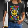 So Long Kindergarten Smile Face Hello 1St Grade Here I Come Unisex T-Shirt Gifts for Her