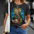 St Paul Stained Glass Unisex T-Shirt Gifts for Her