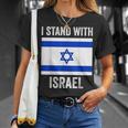 I Stand With Israel Free Israel T-Shirt Gifts for Her