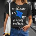 Stingray Is My Spirit Animal Manta Ray Sea Creatures T-Shirt Gifts for Her
