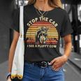 Stop The Car I See A Fluffy Cow Highland Cow Breeder Unisex T-Shirt Gifts for Her