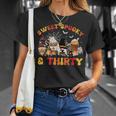 Sweet Spooky Thirty 30Th Birthday Pumpkin Spice Latte T-Shirt Gifts for Her