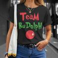 Team Rudolph Rudolph The Red Nose Reindeer T-Shirt Gifts for Her