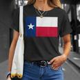Texas Flag Lone Star State Vintage Texan CowboyT-Shirt Gifts for Her
