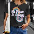The Future Inclusive Lgbt Rights Transgender Trans Pride Unisex T-Shirt Gifts for Her