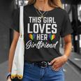 This Girl Loves Her Girlfriend Lesbian Unisex T-Shirt Gifts for Her