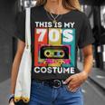 This Is My 70S Costume Funny Retro Vintage 1970S 70S Unisex T-Shirt Gifts for Her