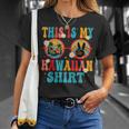 This Is My Hawaiian Tropical Luau Costume Party Hawaii Unisex T-Shirt Gifts for Her