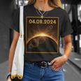 Total Solar Eclipse 2024 Usa Totality April 8 2024 T-Shirt Gifts for Her