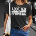 Track And Field Sprinting Sprinters T-Shirt Gifts for Her Track And Field Sprinting Sprinters T-Shirt Gifts for Her
