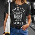 Train Like A Beast Brazilian Bjj Jiu Jitsu Jew Jitsu T-Shirt Gifts for Her