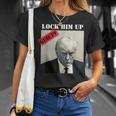 Trump Hot Lock Him Up Guilty Jair Prison Anti-Trump T-Shirt Gifts for Her