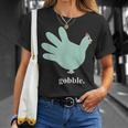Turkey Glove Gobble Thanksgiving Thankful Nurse T-Shirt Gifts for Her
