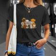 Never Underestimate An Old Man Who Loves Dogs In September T-Shirt Gifts for Her