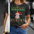 Unicorn Pig Ugly Christmas Sweater T-Shirt Gifts for Her
