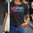 Uplifting Trance Colourful Trippy Abstract T-Shirt Gifts for Her