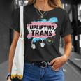 Uplifting Trance With Trans Flag T-Shirt Gifts for Her
