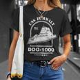 Uss Zumwalt Ddg-1000 Unisex T-Shirt Gifts for Her
