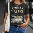 Veteran Vets United States Army Veterans Day Veterans Unisex T-Shirt Gifts for Her