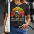 Vietnam War Veterans I Still Think Of Vietnam Memorial Day 39 Unisex T-Shirt Gifts for Her