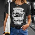Vintage Condiment Buffalo Sauce Costume Funny Halloween Gift Gifts For Buffalo Lovers Funny Gifts Unisex T-Shirt Gifts for Her