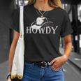 Vintage Howdy Rodeo Western Country Southern Cowboy Cowgirl Unisex T-Shirt Gifts for Her