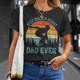 Vintage Retro Best Roller Derby Dad Ever Fathers Day Gift For Mens Gift For Women Unisex T-Shirt Gifts for Her